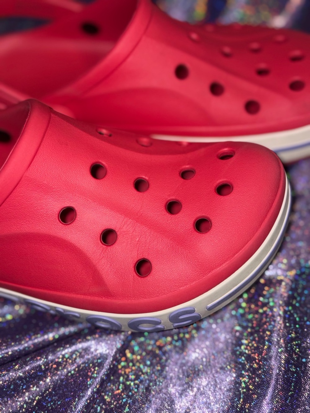 Pink Baya Crocs - Picture 3 of 9